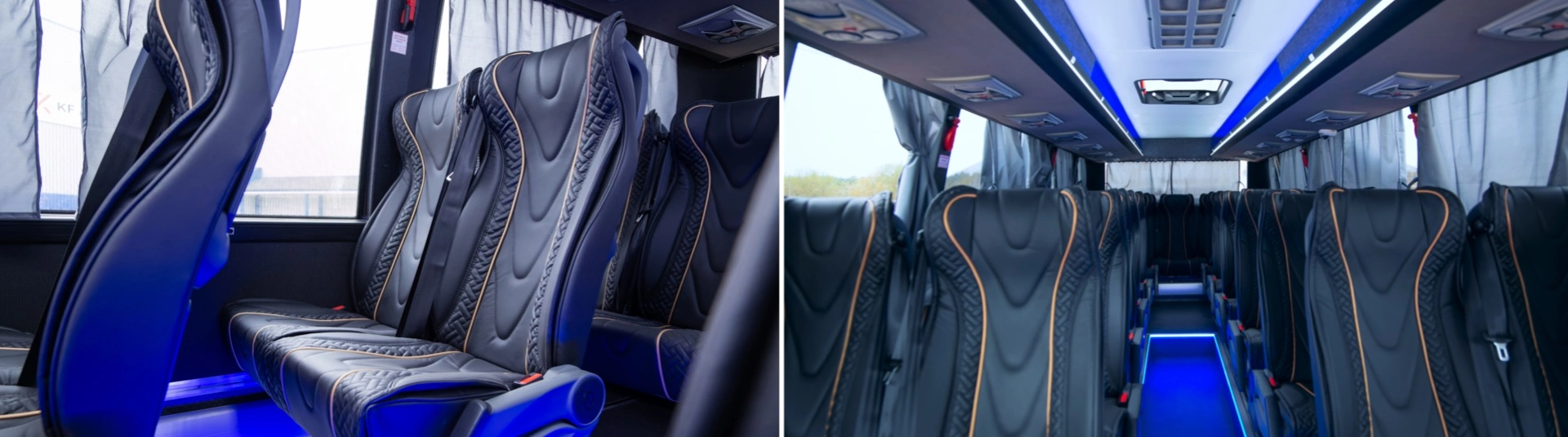 Салон нового автобуса AVIOR Tourist