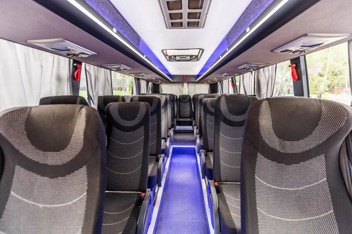 Салон автобуса AVIOR Салон автобуса AVIOR